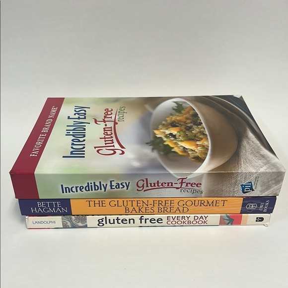 Gluten-Free Cookbook Set of 3 incredibly easy bread, gluten-free - Picture 8 of 12